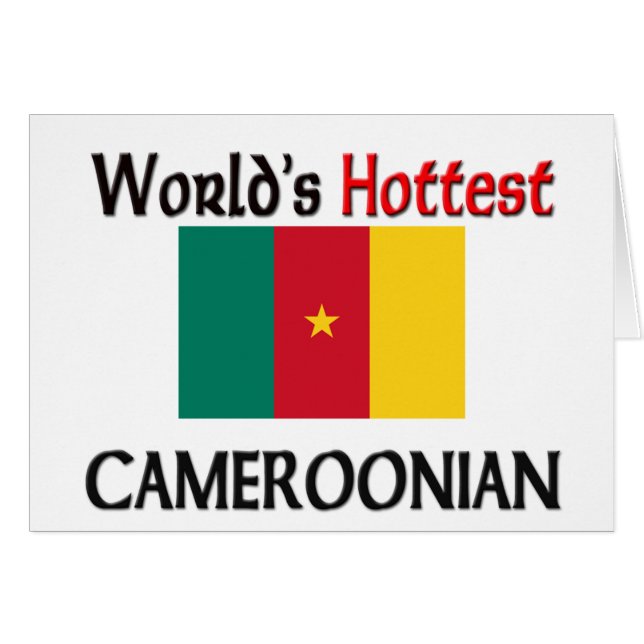 Der heißeste Cameroonian der Welt (Vorderseite (Horizontal))