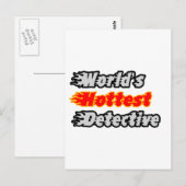 Der heißeste Detektiv Postkarte (Vorne/Hinten)
