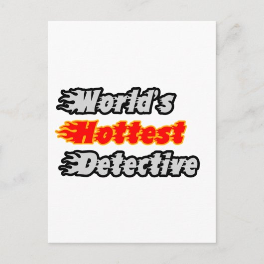 Der heißeste Detektiv Postkarte (Vorderseite)