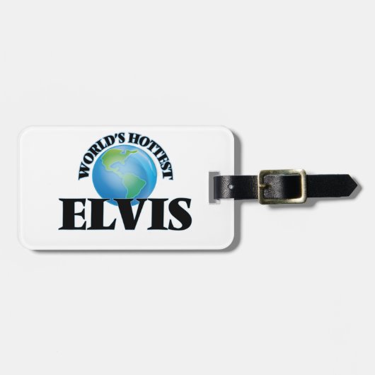 Der heißeste Elvis der Welt Gepäckanhänger (Vorderseite horizontal)