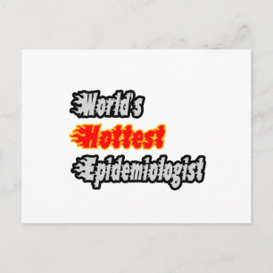 Der heißeste Epidemiologe der Welt Postkarte