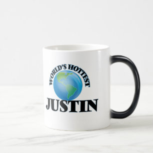 Der heißeste Justin der Welt Verwandlungstasse