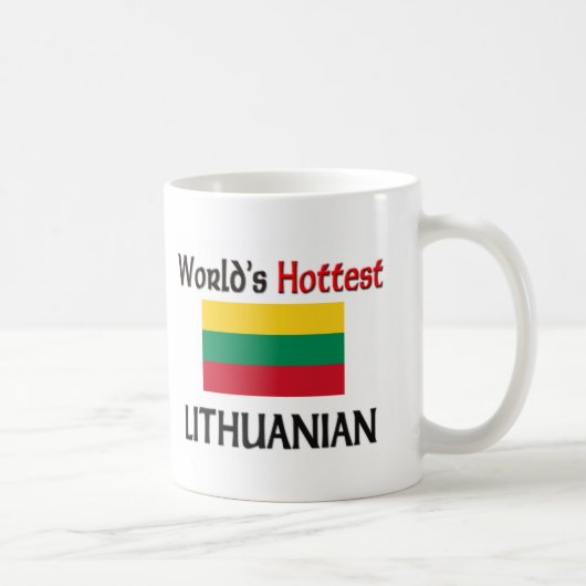 Der heißeste Litauer der Welt Kaffeetasse (Rechts)