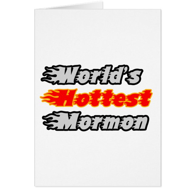Der heißeste Mormon der Welt (Vorne)