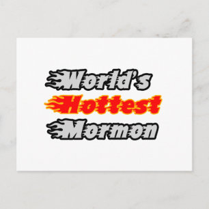 Der heißeste Mormon der Welt Postkarte
