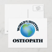 Der heißeste Osteopath der Welt Postkarte (Vorne/Hinten)