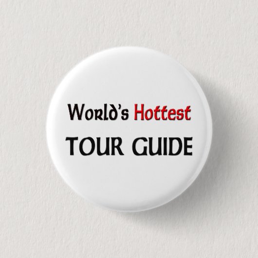 Der heißeste Reiseführer der Welt Button (Vorderseite)