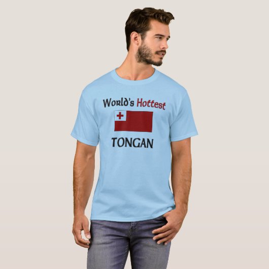 Der heißeste Tongaer der Welt T-Shirt (Vorne ganz)