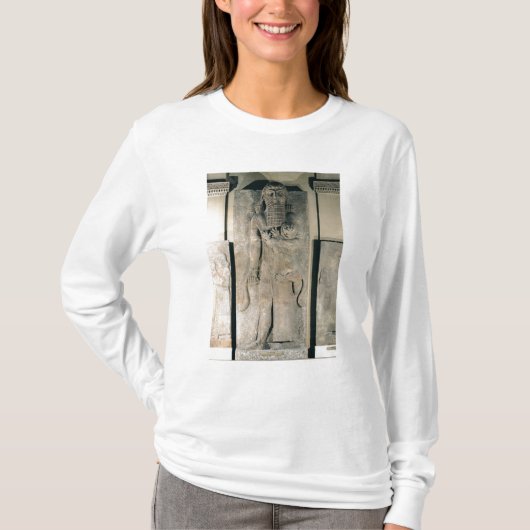 Der Held Gilgamesh, der einen Löwe hält T-Shirt (Vorderseite)