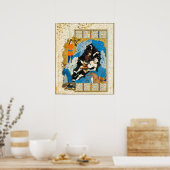 Der Held Rustam tötet den weißen Dämon Poster (Küche)