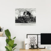 Der Heldentum von Sergeant William Jasper Poster (Heimbüro)