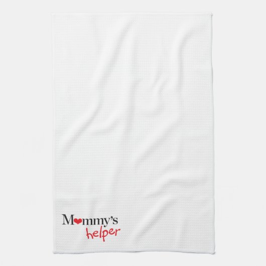 Der Helfer der Mama Handtuch (Vertikal)