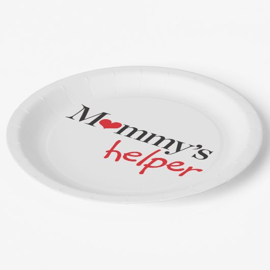 Der Helfer der Mama Pappteller (Schrägansicht)