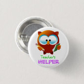 Der Helfer-Knopf des Lehrers Button (Vorne & Hinten)