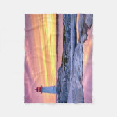 Der helle Wächter | der Peggy Bucht Fleecedecke (Vorderseite)