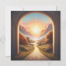 Der helle Weg (Sprichwörter 4:18 ESV) Karte