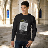 der hellste Stern Foto-Erinnerungspulli Sweatshirt