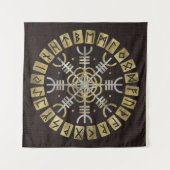 Der Helm der Ehrfurcht Wandteppich (Vorderseite (Horizontal))