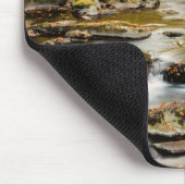 Der Herbst am Großen Bach Mousepad (Ecke)