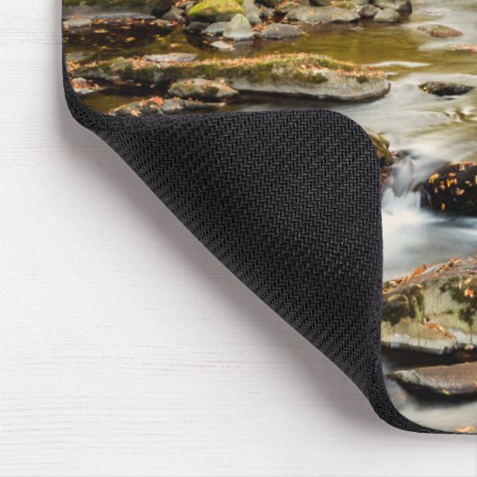 Der Herbst am Großen Bach Mousepad (Ecke)