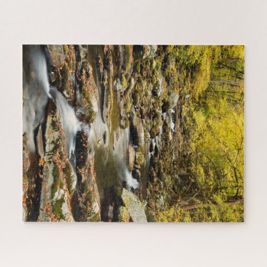 Der Herbst am Großen Bach Puzzle (Horizontal)