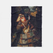 Der Herbst, Arcimboldo Fleecedecke (Vorderseite)