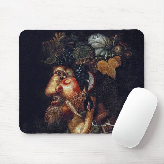 Der Herbst, Arcimboldo Mousepad (Mit Mouse)