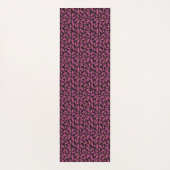 Der Herbst bleibt schwarz, Lila Yogamatte (Rückseite)