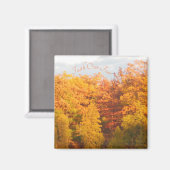 Der Herbst bringt den Glauben über die Angst Magnet (Vorderseite/Rückseite)