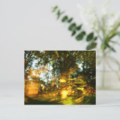 Der Herbst dämmert! Postkarte (Stehend Vorderseite)