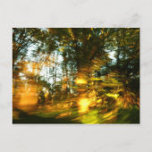 Der Herbst dämmert! Postkarte (Vorderseite)