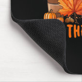 Der Herbst der Saison - der Herbst-Fußball-Kürbisk Mousepad (Ecke)