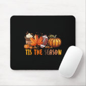 Der Herbst der Saison - der Herbst-Fußball-Kürbisk Mousepad (Mit Mouse)