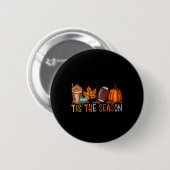 Der Herbst der Saison ist dank der Saison, in der Button (Vorne & Hinten)