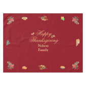 Der Herbst des Erntedankens fällt nach Maß Tischdecke (Vorderseite (Horizontal))