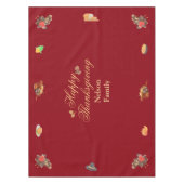 Der Herbst des Erntedankens fällt nach Maß Tischdecke (Vorderseite)