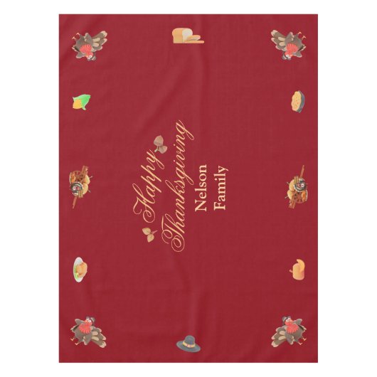 Der Herbst des Erntedankens fällt nach Maß Tischdecke (Vorderseite)