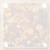 der Herbst Glasuntersetzer (Rückseite)