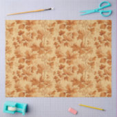 Der Herbst hinterlässt das moderne Toile de Jouy M Seidenpapier (Basteln)