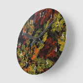 Der Herbst hinterlässt die Uhr (Winkel)