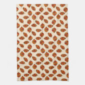 Der Herbst hinterlässt ein rotes Leaf-Muster in je Geschirrtuch (Vertikal)