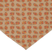 Der Herbst hinterlässt ein rotes Leaf-Muster in je Tischdecke (Schrägansicht)