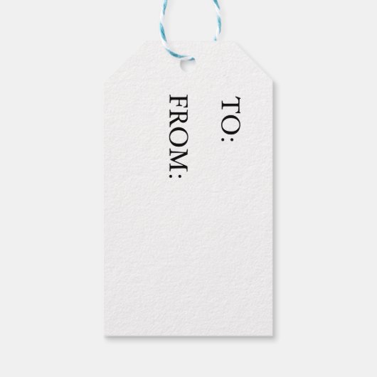 Der Herbst hinterlässt Giftmarken Geschenkanhänger (Rückseite)