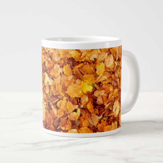 Der Herbst hinterlässt große Tasse (Vorderseite Rechts)