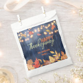 Der Herbst hinterlässt Lichter auf dem Erntedank H Geschenktütchen (Ausgeschnitten)