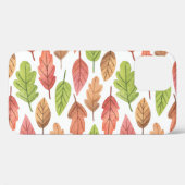 Der Herbst hinterlässt Wasserfarbe: Naturmuster. Case-Mate iPhone Hülle (Rückseite (Horizontal))
