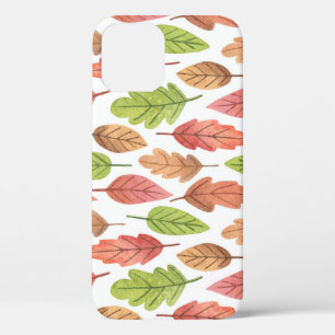 Der Herbst hinterlässt Wasserfarbe: Naturmuster. Case-Mate iPhone Hülle