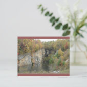Der Herbst im blauen Ridge - Postkarte (Stehend Vorderseite)