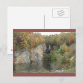 Der Herbst im blauen Ridge - Postkarte (Vorne/Hinten)