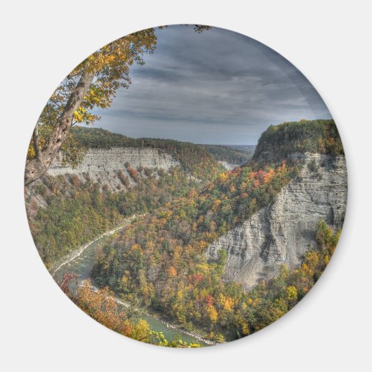 Der Herbst im Schlupfmagnet Magnet (Vorne)